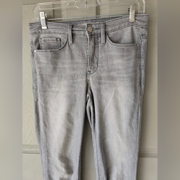 Athleta Sculptek Jeans Sz 4 Women Gray Light Wash  Denim Stretch 30x28 - Picture 4 of 12